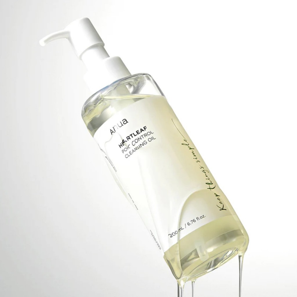 ANUA HEARTLEAF PORE CONTROL CLEANSING OIL 200ML, Ulei de Curățare și Demachiere 