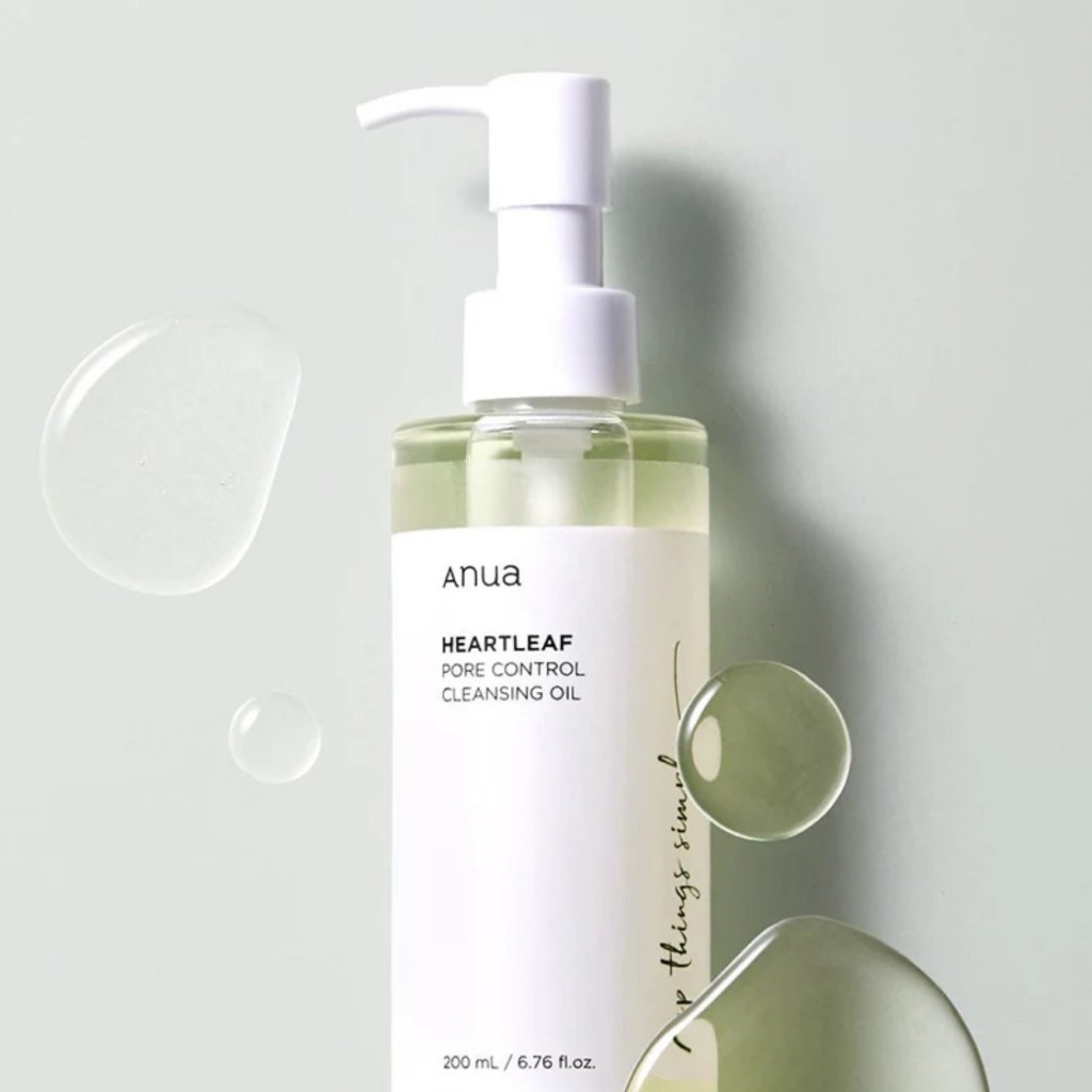 ANUA HEARTLEAF PORE CONTROL CLEANSING OIL 200ML, Ulei de Curățare și Demachiere 
