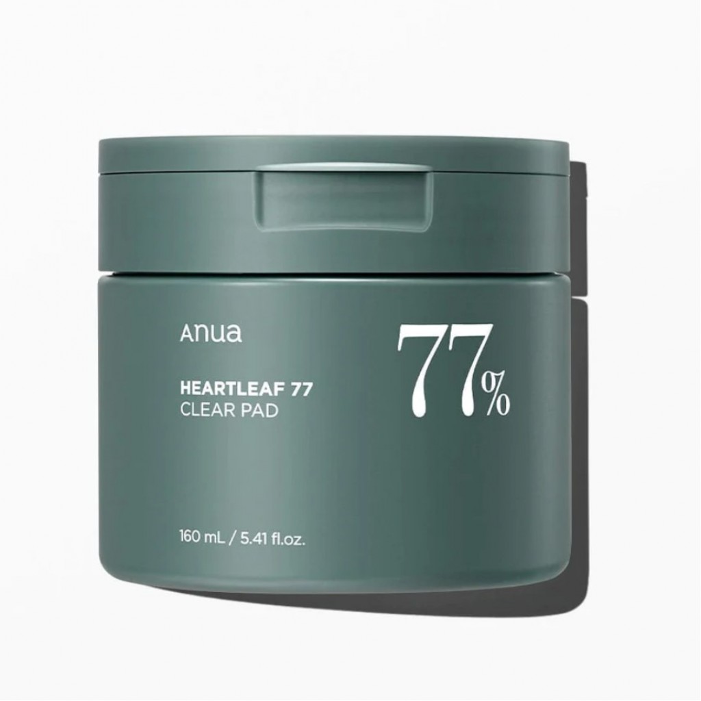 ANUA Heartleaf 77% Clear Pad – Dischete Toner de Față Calmante 160ML/70Buc